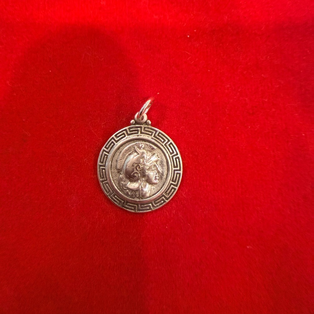 Sterling Silver Medallion Pendant